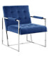 Фото #2 товара Luxor 32" Velvet Modern Accent Chair