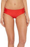 MIKOH Women's 174854 Barcelona Bikini Bottoms Red Ginger Size XS