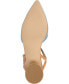 ფოტო #5 პროდუქტის Women's Brynn Block Heel Pointed Toe Flats