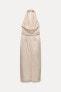 Zw collection halter midi dress