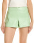 Фото #1 товара Alice + Olivia Donald High-Waist Short Women's Green 12