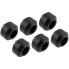 Optimus Hardtube Fitting, 12 mm, 6er Pack mit Werkzeug - schwarz