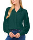 ფოტო #2 პროდუქტის Women's Stand-Collar Long-Sleeve Blouse