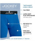 ფოტო #5 პროდუქტის Men's Lightweight Cotton Blend 7" Long Leg Boxer Briefs, Pack of 4