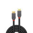 Фото #3 товара Lindy 3m DisplayPort 1.2 Cable - Anthra Line - 3 m - DisplayPort - DisplayPort - Male - Male - 7680 x 4320 pixels