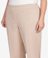 Plus Size Neutral Territory Embellished Waist Short Length Pants