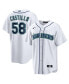 Фото #1 товара Men's Luis Castillo White Seattle Mariners Home Replica Jersey