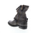 Фото #12 товара A.S.98 Vianne 250202-102 Womens Gray Leather Hook & Loop Casual Dress Boots