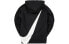 Фото #2 товара Nike Swoosh 运动休闲合身拉链连帽保暖 "夹克 男款 黑色 / Куртка Nike Swoosh CD0419-010