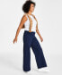 Petite Wide-Leg Pull-On Pants, Created for Macy's