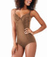 ფოტო #1 პროდუქტის Women's Firm Control Embellished Unlined Shaping Bodysuit1456