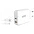 Фото #2 товара URBAN FACTORY PSC45UF USB-C And usb-c wall charger 45W 18W