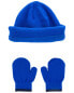 Фото #3 товара Toddler 2-Pack Beanie & Mittens 2T-4T