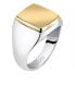 Фото #1 товара Timeless steel bicolor ring Motown SALS622