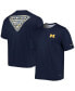 Men's Navy Michigan Wolverines Terminal Tackle Omni-Shade T-shirt