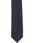 Фото #2 товара Boss Hugo Boss Dark Blue Dots Wool-Blend Tie Men's Blue Pce.