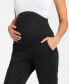 Women's Slim Leg Maternity Pants Черный, 6 - фото #5