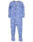 Фото #4 товара Baby 1-Piece Bee Print PurelySoft Footie Pajamas 12M