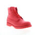 Фото #2 товара Lugz Convoy Fleece MCNVYFD-620 Mens Red Synthetic Casual Dress Boots 9.5