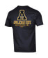 Фото #4 товара Men's Black Appalachian State Mountaineers Stack 2-Hit T-shirt