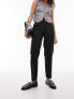 Topshop slim cigarette trouser in black