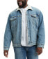 ფოტო #1 პროდუქტის Men's Big & Tall Sherpa Fleece Trucker Jacket