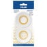 MILAN Blister Pack 2 Double Sided Adhesive Tapes 15x10 m