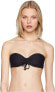 Фото #2 товара Купальник heidi klein Core Textured Bandeau Top black размер X-Large