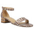 VANELi Hedy Zebra Ankle Strap Womens Size 7 W Casual Sandals 310282