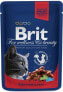 Brit Premium Cat Pouches with Beef Stew & Peas 100g