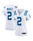 Фото #1 товара Футболка Nike женская игровая "Карсон Вентц" для Indianapolis Colts белого цвета