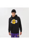 Фото #5 товара Los Angeles Lakers Essential Erkek Siyah Basketbol Sweatshirt DN4709-010