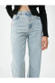 Фото #13 товара Düz Paça Straight Jean Kot Pantolon Normal Kesim - Eve Jeans
