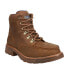 Фото #2 товара Tony Lama Conductor 6 Inch Electrical Hazard Composite Toe Work Mens Brown Work