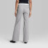 Women's Mid-Rise Foldover Straight Chino Pants - Wild Fable Gray 4