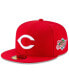 ფოტო #1 პროდუქტის Men's Red Cincinnati Reds 1990 World Series Wool 59FIFTY Fitted Hat