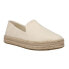 Фото #2 товара TOMS Carolina Espadrille Slip On Womens Off White Flats Casual 10020991T-101