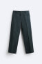 Straight fit chino trousers