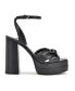 Фото #2 товара Women's Vivid Ankle Strap Platform Dress Sandals