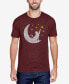 Фото #1 товара Cat Moon - Men's Premium Blend Word Art T-Shirt