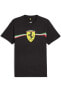 Фото #1 товара 623807-01 Ferrari Race Big Shld Hrtg Team Erkek T-shirt Siyah