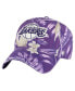 ფოტო #1 პროდუქტის 47 Brand Men's Purple Los Angeles Lakers Tropicalia Floral Clean Up Adjustable Hat
