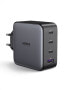 Фото #1 товара Ugreen Nexode 100W GaN USB-C USB-A Charger - Indoor - AC - 20 V - Black