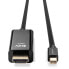 Фото #7 товара Lindy Kabel Mini DisplayPort/HDMI 4K30 (DP: passiv) 1m - 1 m - HDMI Type A (Standard) - Mini DisplayPort - Male - Male - 3840 x 2160 pixels