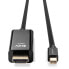 Lindy Kabel Mini DisplayPort/HDMI 4K30 (DP: passiv) 1m - 1 m - HDMI Type A (Standard) - Mini DisplayPort - Male - Male - 3840 x 2160 pixels