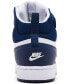 Кроссовки NikeBorough Mid 2 White, Blue Void, 13 - фото #8