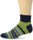 Фото #1 товара K. Bell Men's Retro Stripes Quarter Socks One Size - 66945M