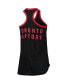 Фото #4 товара Women's Black Toronto Raptors Showdown Scoop-Neck Racerback Tank Top