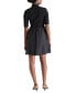 ფოტო #2 პროდუქტის Women's Berlina Mixed-Media Fit & Flare Dress