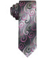 Фото #1 товара Men's Shimmering Swirl Long Tie